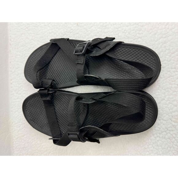 Chaco Black Lightweight Low Profile Sport Hiking Outdoor Sandals Women SZ‎ 9 - Picture 4 of 6